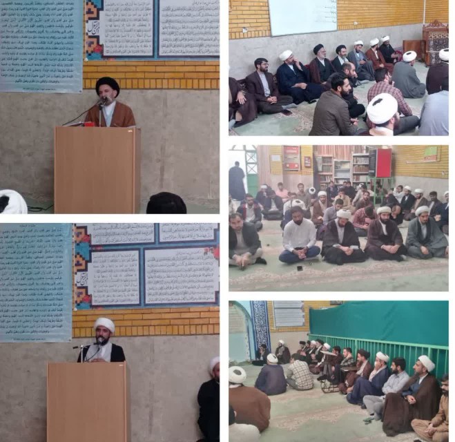 جلسه مجمع طلاب و فضلای شهرستان دلفان مقیم قم با نماینده محترم ولی فقیه استان لرستان حضرت حجت الاسلام و المسلمین حاج آقا شاهرخی