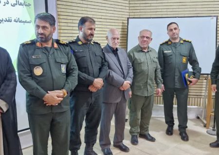 آئین تودیع و معارفه فرمانده سپاه ناحیه دلفان