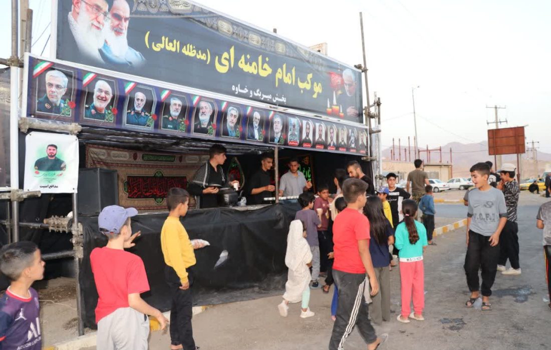 برپایی ۵موکب شهدای پاسدارشهرستان دلفان