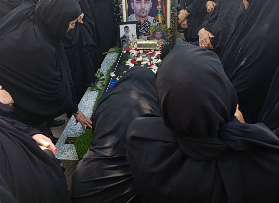 🕊️برپایی مراسم سالگرد شهید فرشید میریان